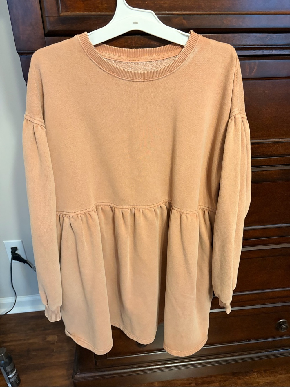 American Eagle Outfitters Tan mini dress